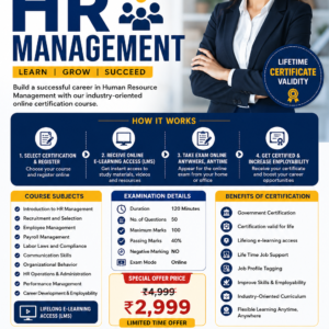 Professional Certification in HR Management (PCHRM)
