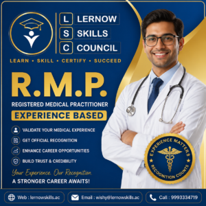 R.M.P. (Registered Medical Practitioner) Experience Based