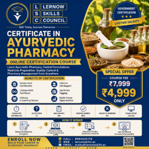 Certificate in Ayurvedic Pharmacy