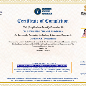 Certified GST Practitioner
